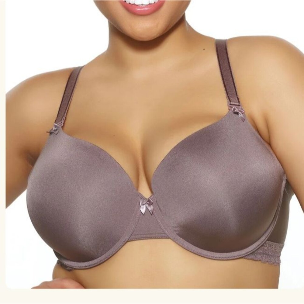 Paramour Felina Gorgeous Cushion Comfort T-Shirt Bra Mink Multi-Way Straps 40DDD